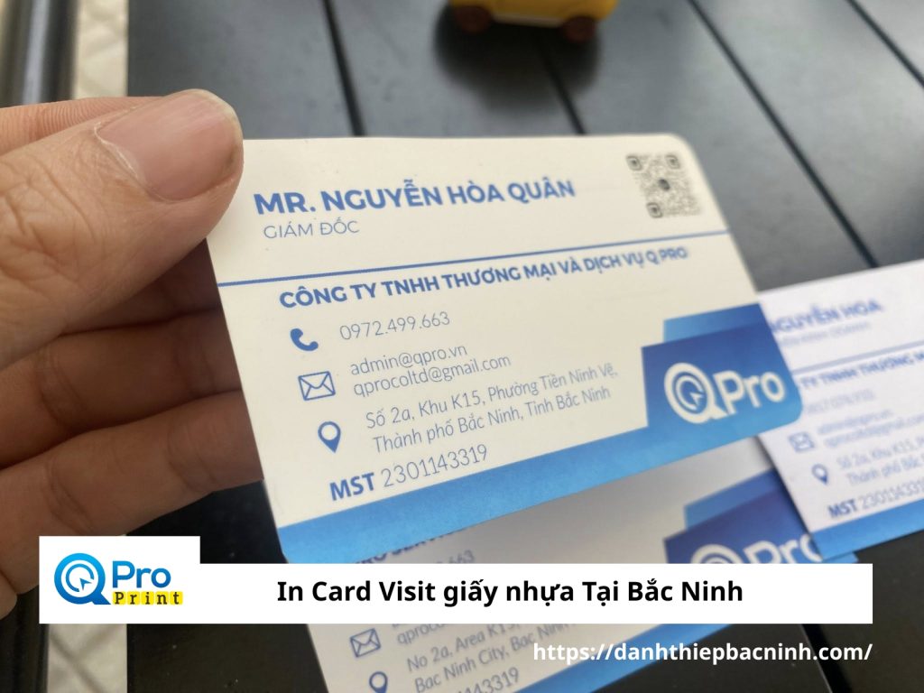 In Card Visit giấy nhựa Tại Bắc Ninh gọi 0972499663 - danh thiếp bắc ninh